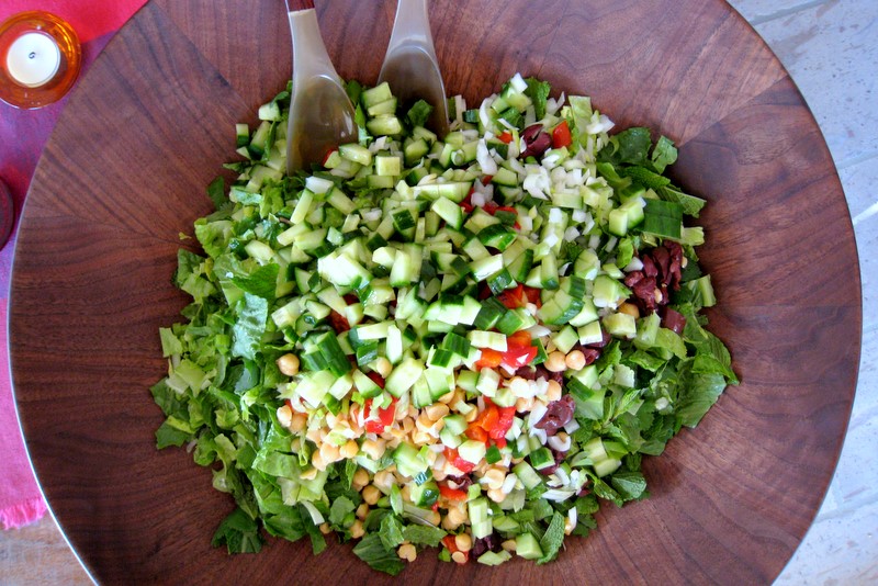 Chopped Salad Ingredients