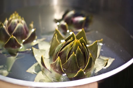 Artichokes From The Garden