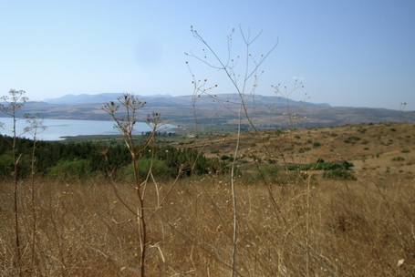 View of the Sea of Galilee (Kinneret) from the Golan Heights