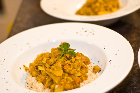 Spicy Chickpea Stew Over CouscousSpicy Chickpea Stew Over Couscous