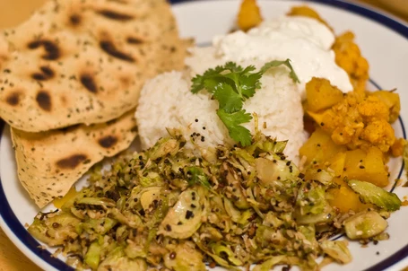 Recipe: Brussels Sprouts with Seeds and Toasted Coconut