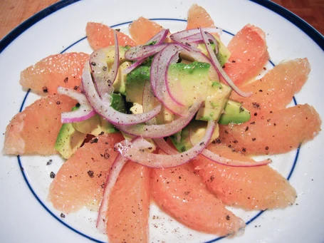 Recipe: Grapefruit And Avocado Salad