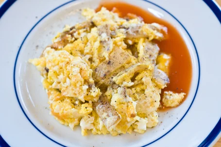 Recipe: Mexican Matzo Brei or Jewish Chilaquiles?