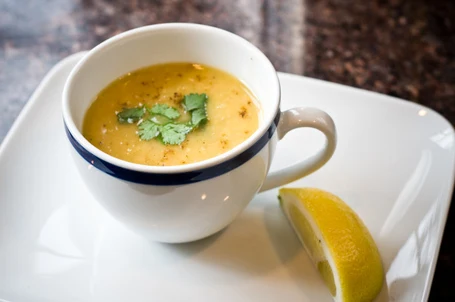 Recipe: Syrian Vegetarian Red Lentil Soup (Shurbat Addes)