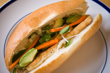 Vietnamese Sandwiches with Tofu (Banh Mi Chay)