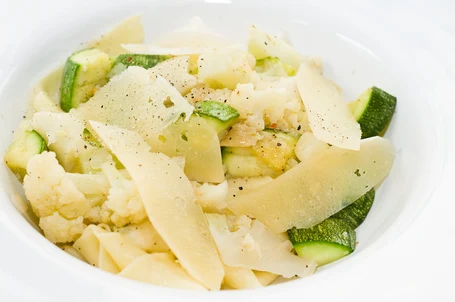 Recipe: Pappardelle With Cauliflower and Zucchini