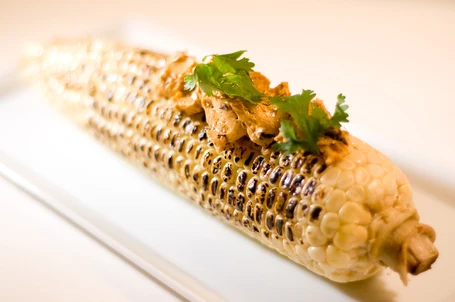 Roasted Corn With Ancho Chili Butter - Recipe