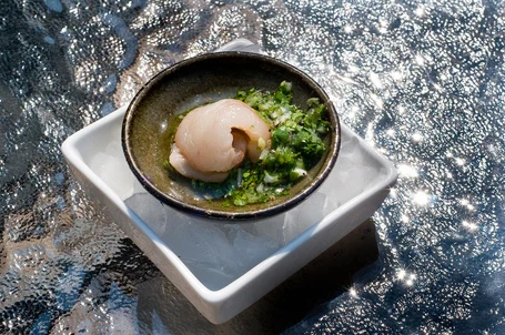 Iced Lychee With Asian Mignonette Sauce - Recipe