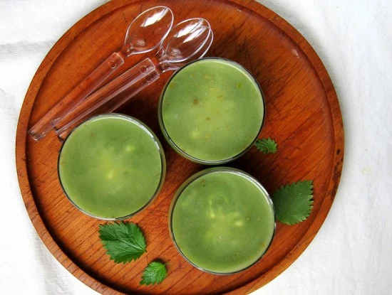 Cream of Stinging Nettle Soup - A Guest Post From Laura of Hip Pressure Cooking