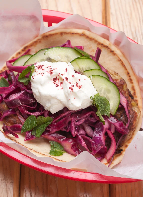 Kouftikes de Prasa Sandwiches - Recipe