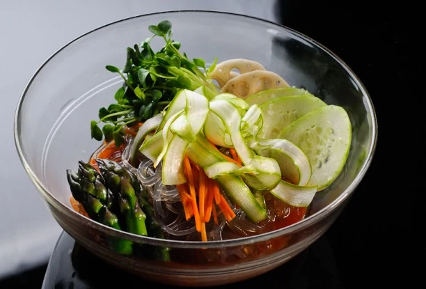 Bibim Naengmyeon - Jjolmyeon - Cold and Spicy Korean Noodles - Recipe