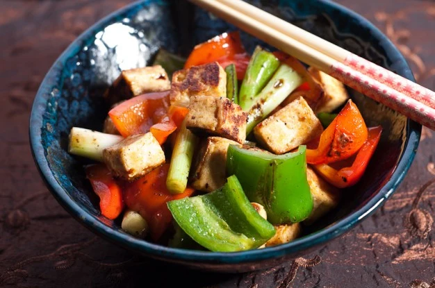 Super Spicy Tofu And Peppers - Or, OK Fine, Mild If You Prefer - Recipe