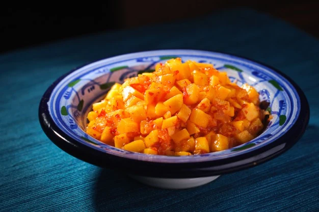 Quickie Amba (Pickled Mango Condiment) - Recipe