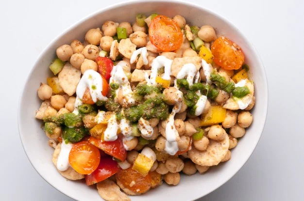 Wacky Chana Chaat - Spicy Chickpea Snack - Recipe