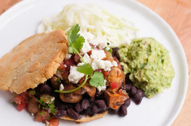 Gorditas with Roasted Mushrooms - Recipe