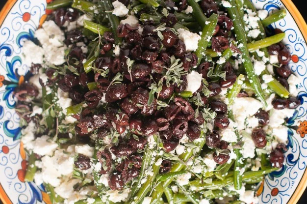 Greek Green Bean Salad - Perfect For Potlucks - Recipe
