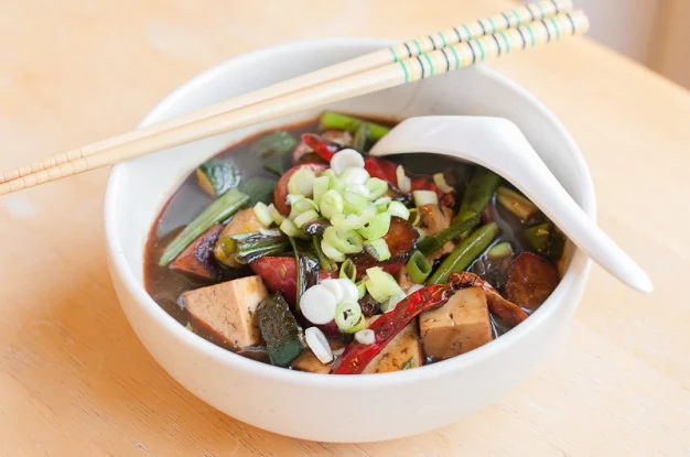 Mission Chinese Food-Style Tofu with Radish and Shiso - Recipe