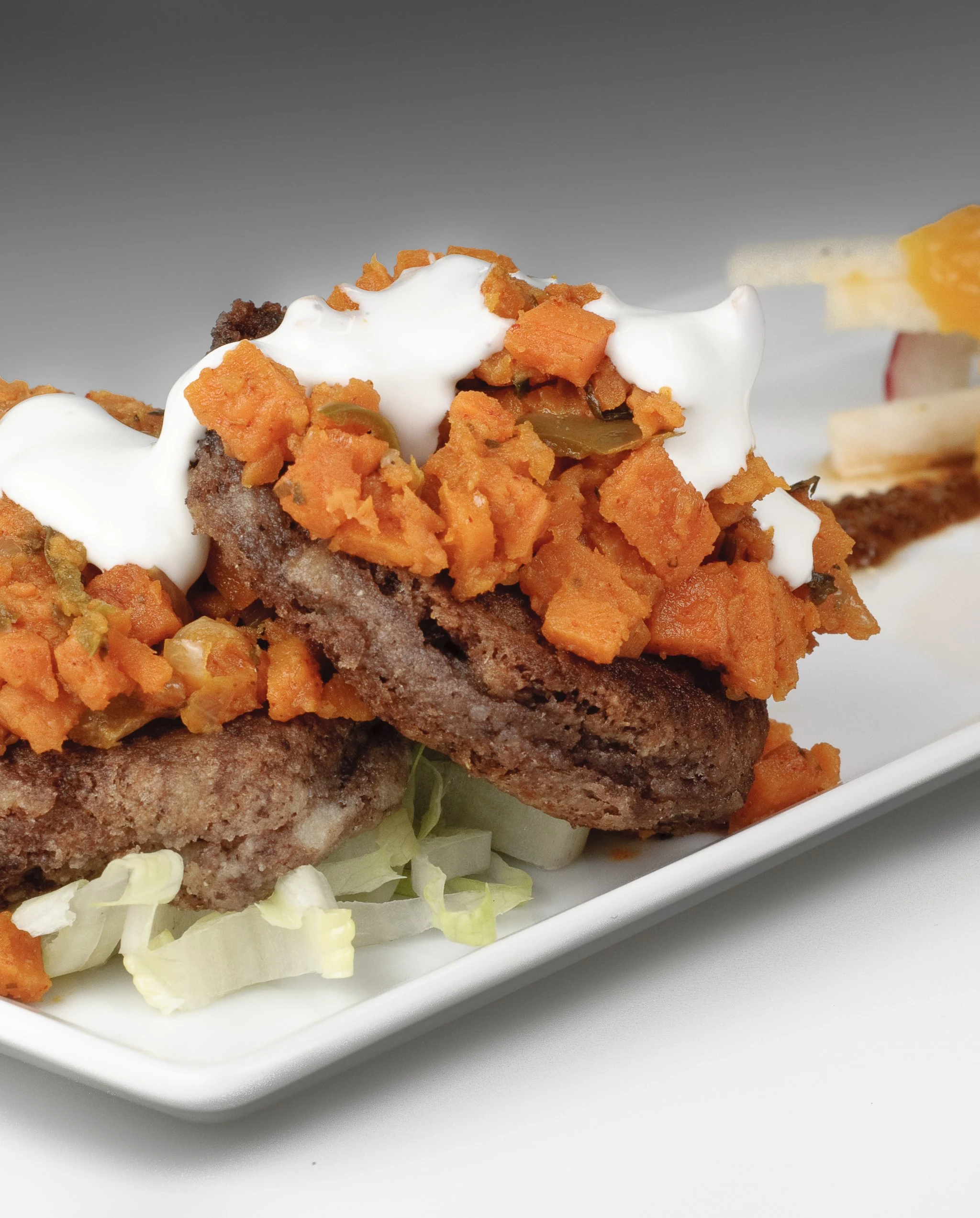 Bocoles with Spicy Sweet Potatoes - Recipe