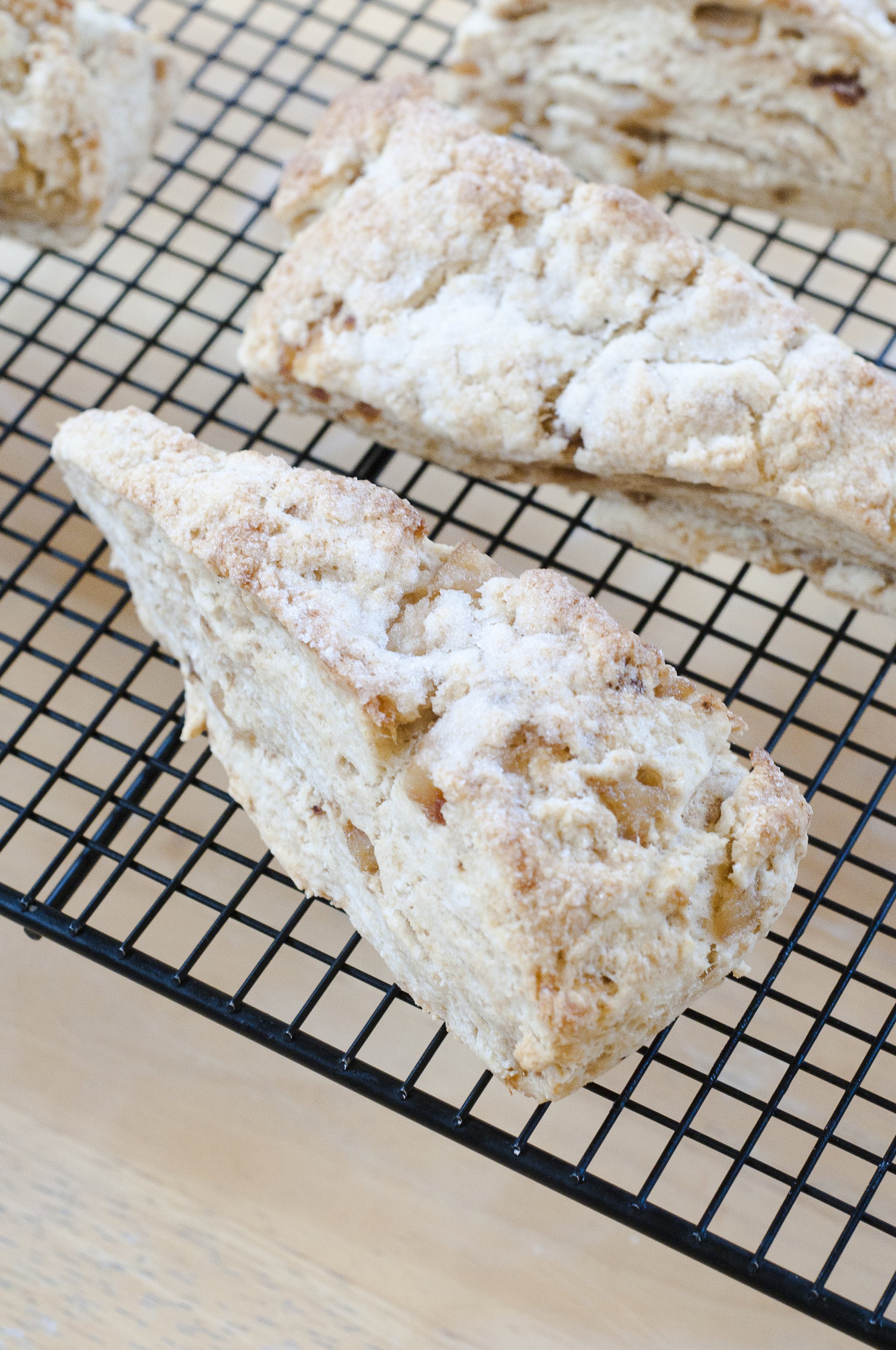Caramelized Pear and Ginger Scones - Recipe