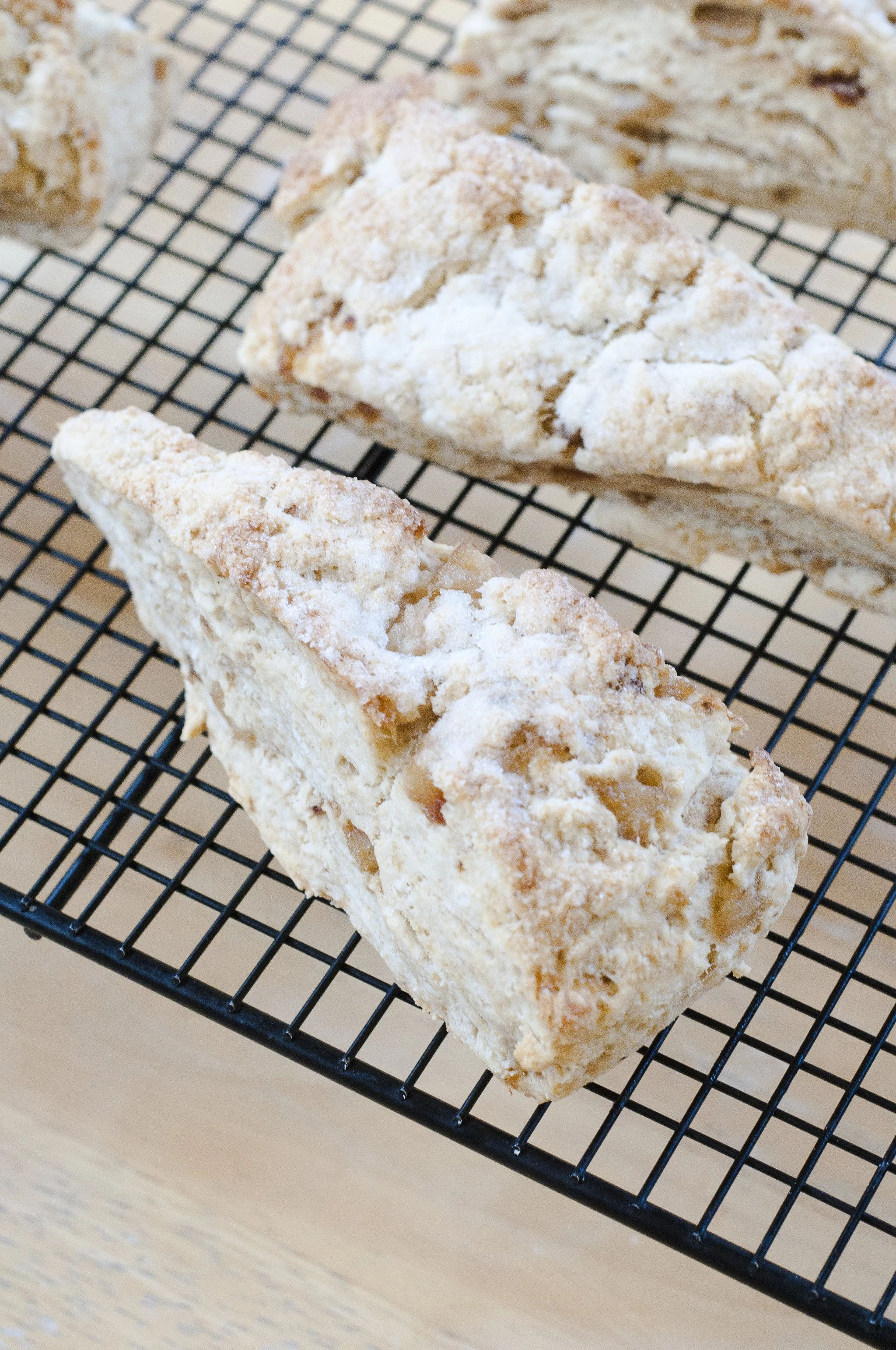 Caramelized Pear and Ginger Scones - Recipe