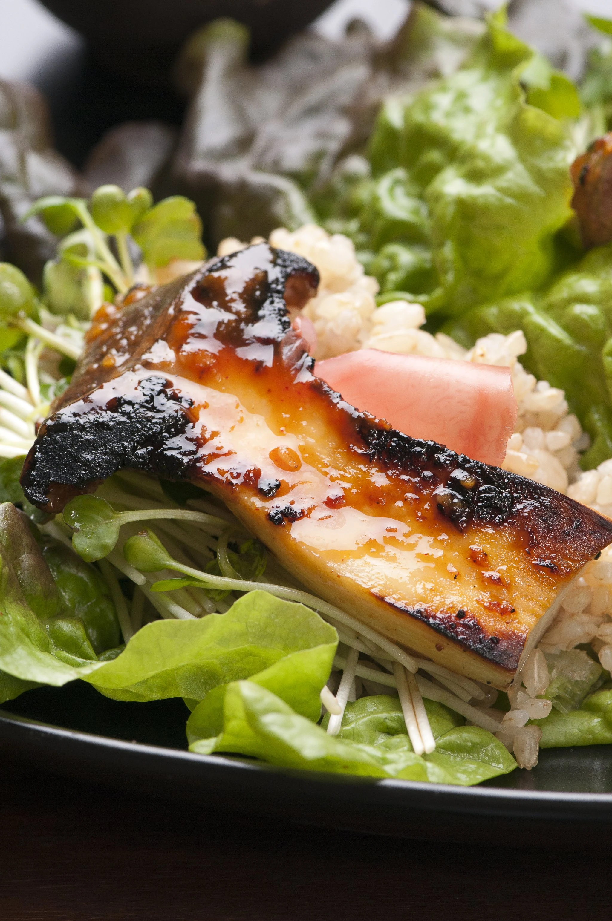 King Oyster Mushroom Lettuce Wraps with Ssamjang - Recipe