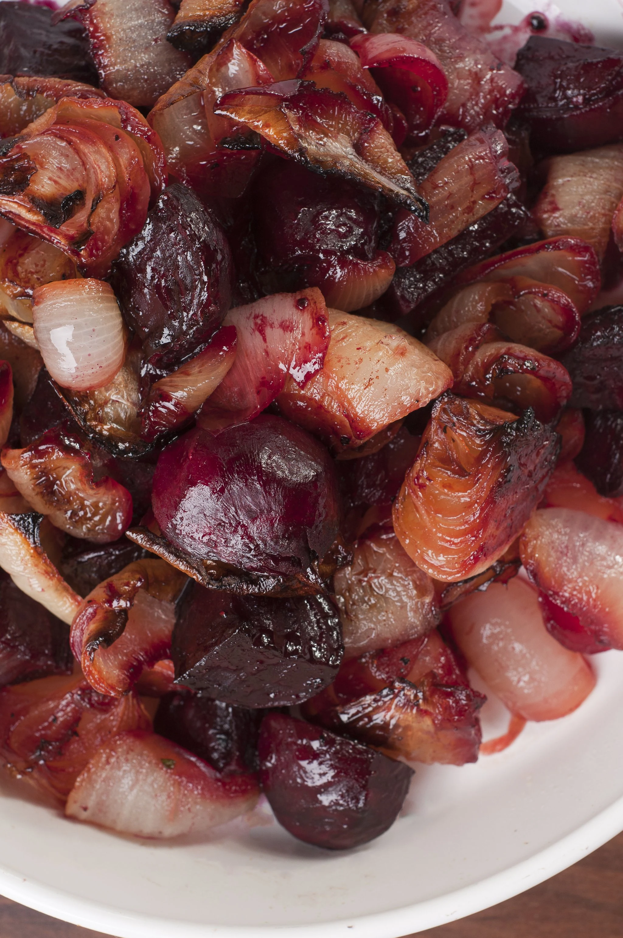 Roasted Cippolini Onions and Beets - Recipe