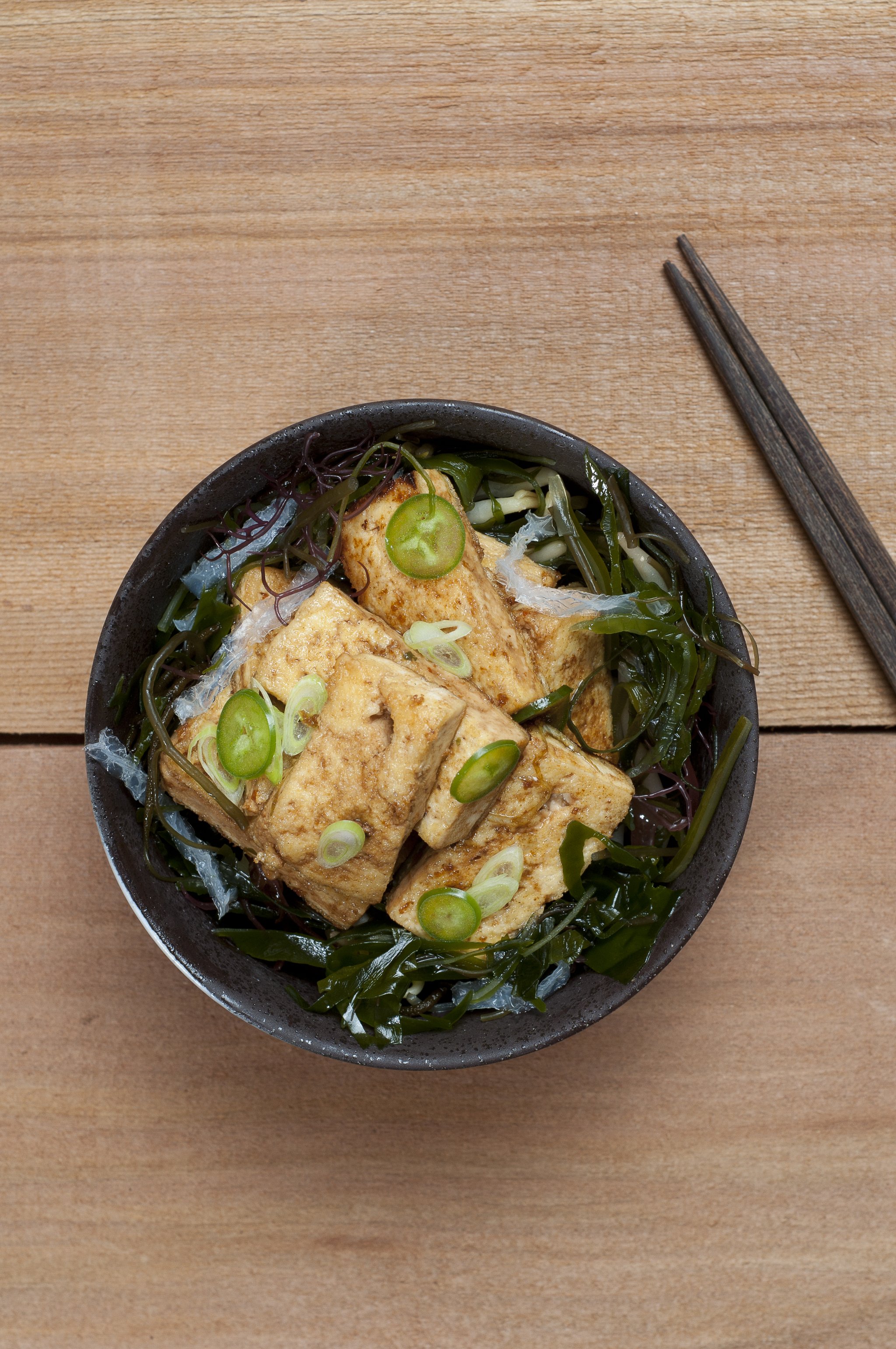 Seared Tofu Poke - Recipe