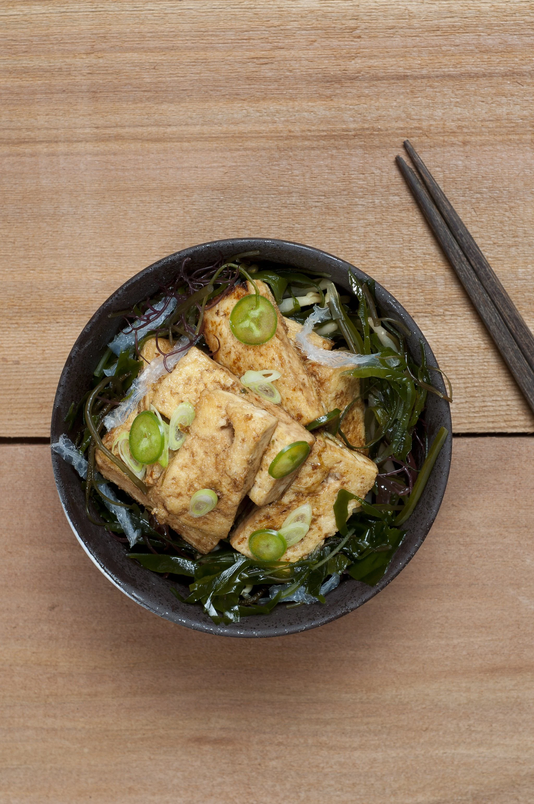 Seared Tofu Poke - Recipe