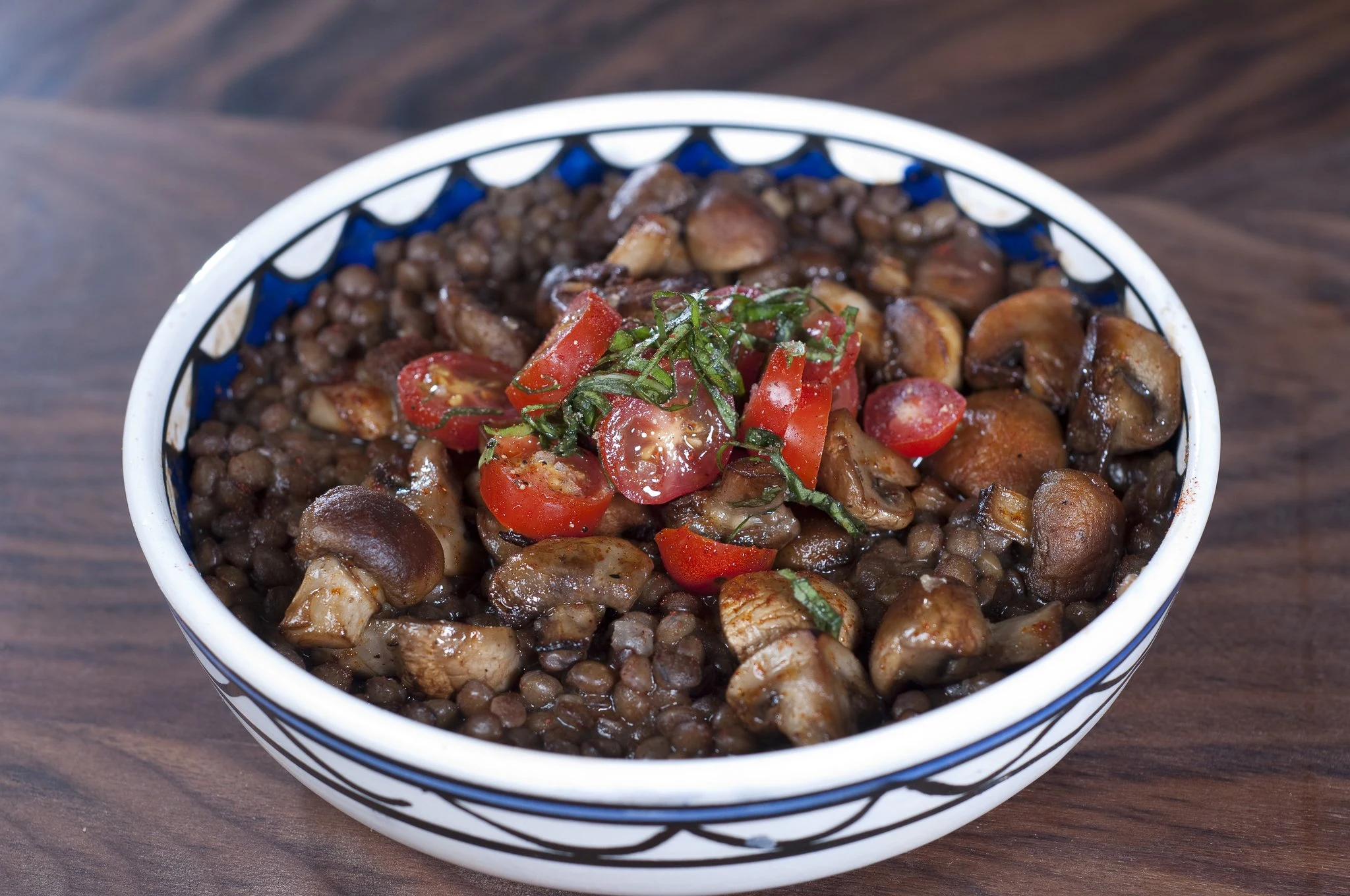 Spanish Lentil and Mushroom Stew - Recipe