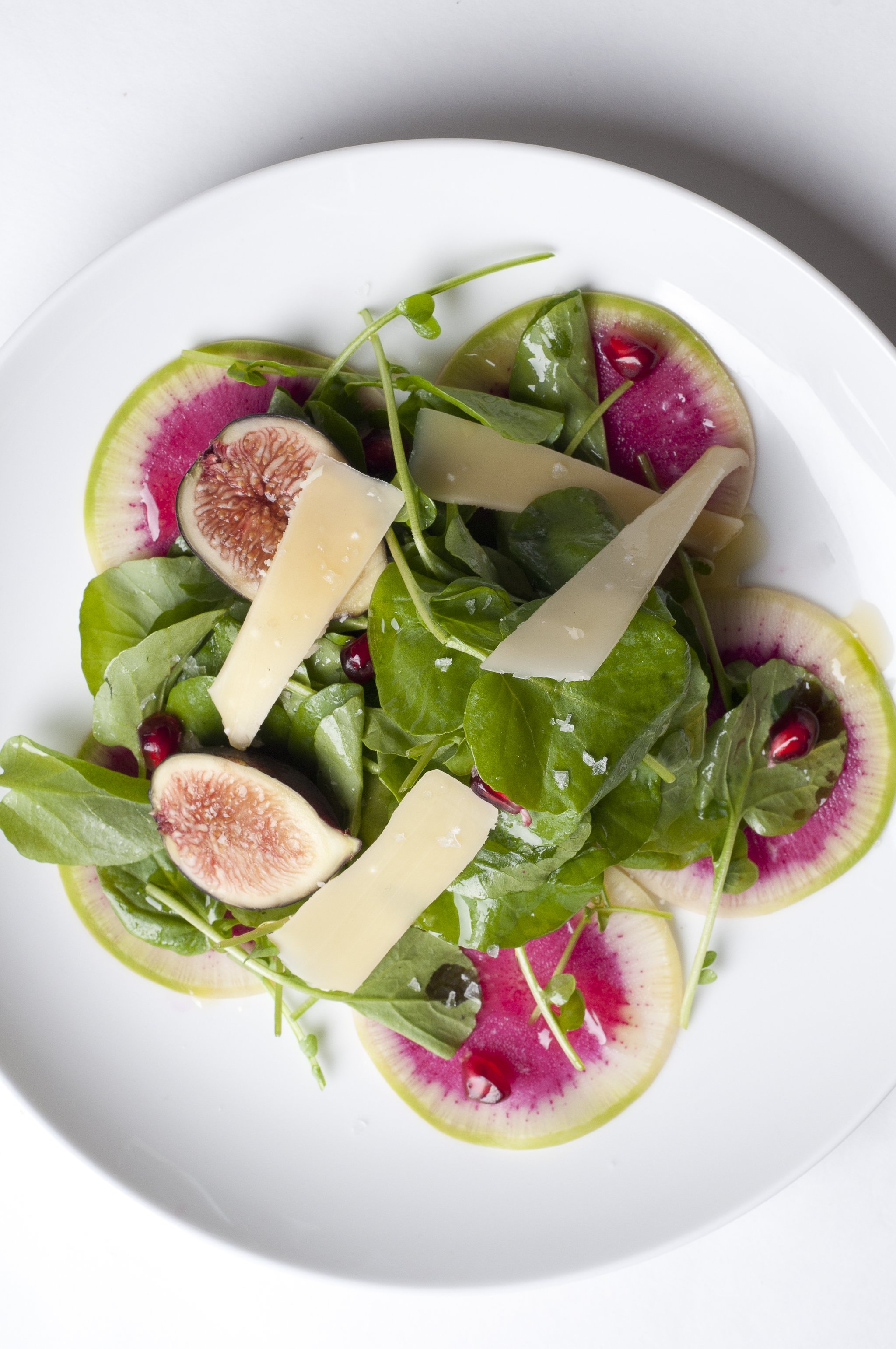 Watermelon Radish and Watercress Salad - Recipe