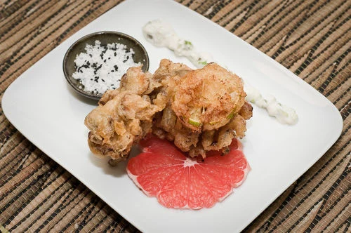 Beer Battered Maitake Mushroom With Japanese Tartar Sauce - Recipe