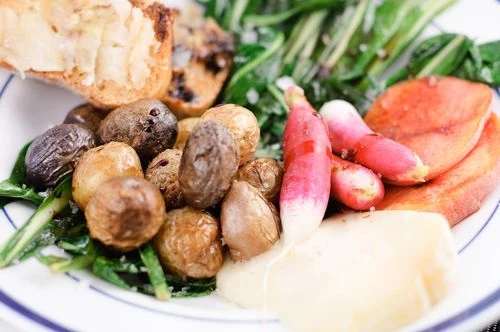 Puntarelle and Tiny Potato Salad - Recipe