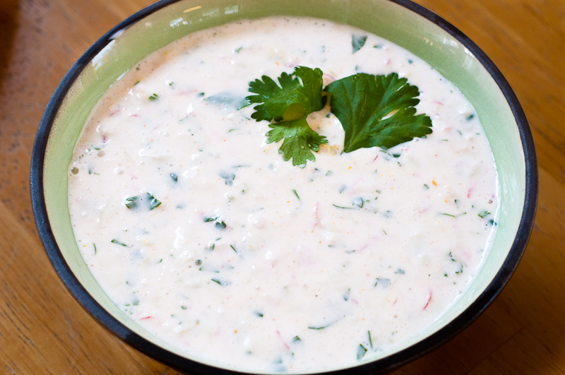 Cucumber, Radish and Cilantro Raita – Recipe ...