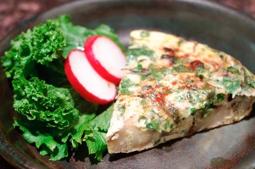 Caramelized Caulifower Frittata - Recipe