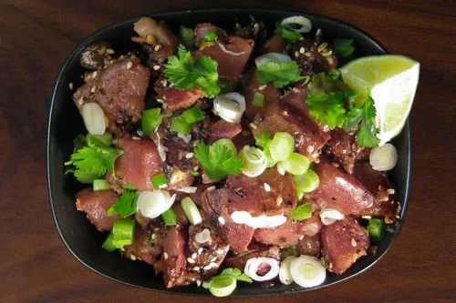 Spicy and Seedy Indian Potatoes - Recipe