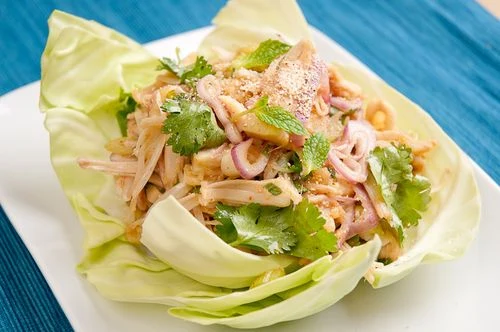 Larb Jackfruit - Laotian and Thai Salad - Recipe