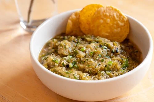 Smoked Pineapple and Tomatillo Salsa - Recipe